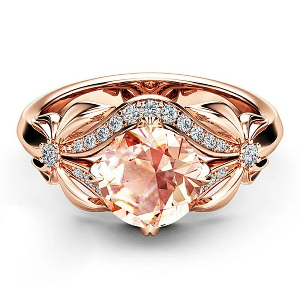 Rose Gold Promise Ring - Picture 2 of 5